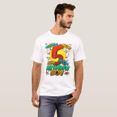 T-shirt Bande dessinée Enfants garçons 5e (Devant entier)