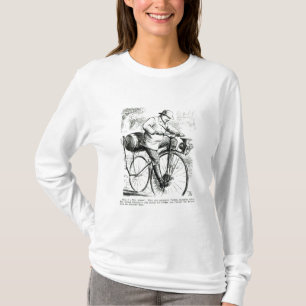 T-shirt Bande dessinée faisant l'amusement des débuts de