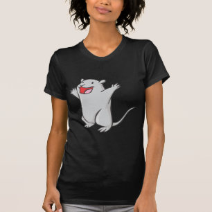 T-shirt Bande dessinée heureuse de gerbille