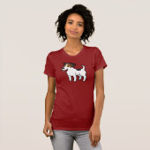 T-shirt Bande dessinée Jack Russell Terrier (Devant entier)