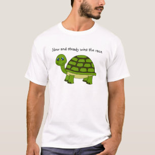 T-shirt Bande dessinée mignonne de tortue