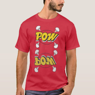 T-shirt Bande dessinée POW POW