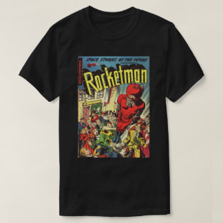 T-shirt Bande dessinée rétro - Rocketman