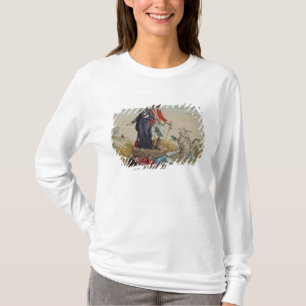 T-shirt Bande dessinée révolutionnaire au sujet des dîm