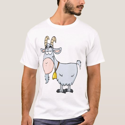 T-shirt bande dessinée stupide billy chèvre (Devant)