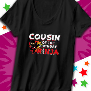 T-shirt Bande dessinée Style Party Cousin of Birthday Ninj
