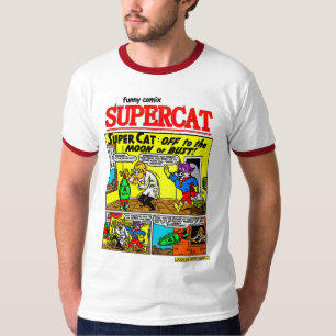 T-shirt bande dessinée SuperCat