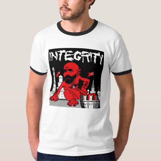 T-shirt Bande d'intégrité vintage (Devant)