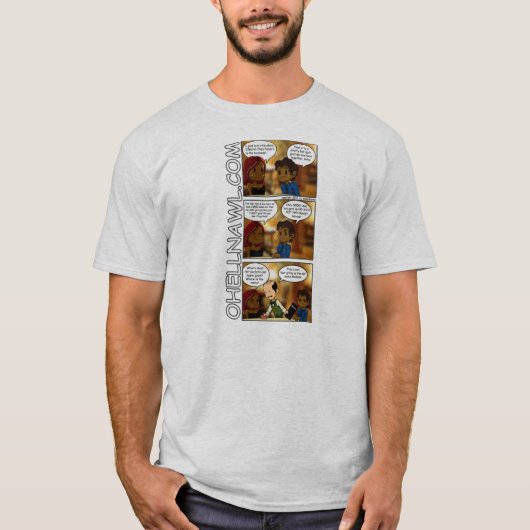 T-shirt Bande d'OHN - ne pas abandonner le menu de @ss (Devant)