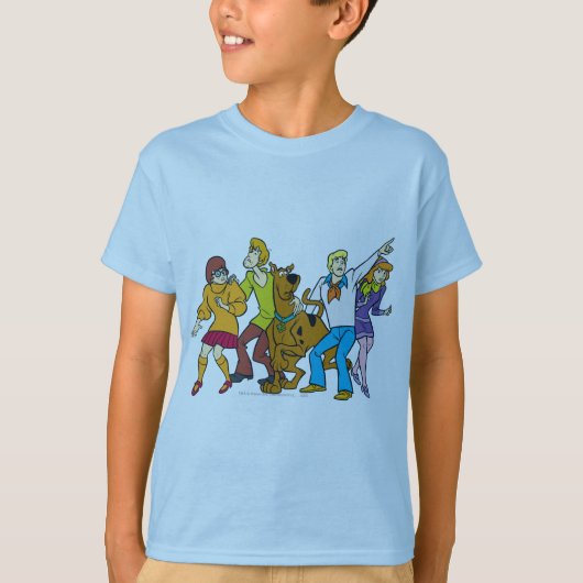 T-shirt Bande entière 13 Mystery Inc (Devant)