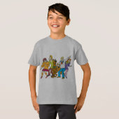 T-shirt Bande entière 13 Mystery Inc (Devant entier)