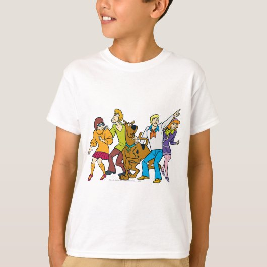 T-shirt Bande entière 13 Mystery Inc (Devant)
