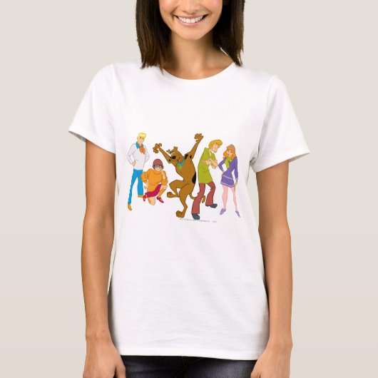 T-shirt Bande entière 16 Mystery Inc (Devant)