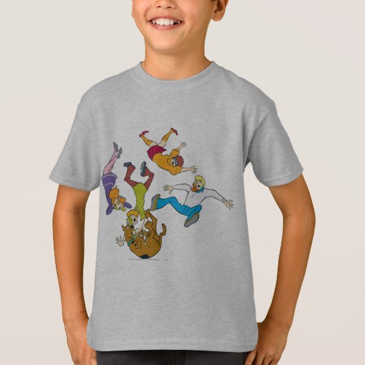 T-shirt Bande entière 17 Mystery Inc (Devant)