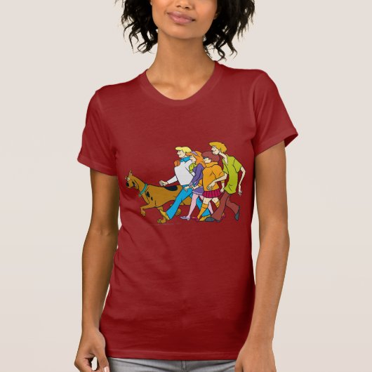 T-shirt Bande entière 18 Mystery Inc (Devant)