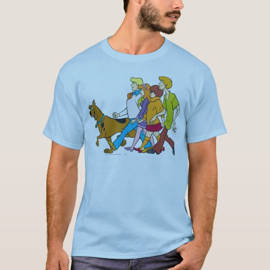 T-shirt Bande entière 18 Mystery Inc (Devant)