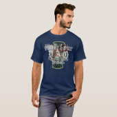 T-shirt Bande "gonflée" d'hommage de Dio de logo (Devant entier)