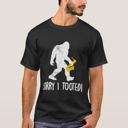T-shirt Bande Marching Funny Saxophone (Devant)