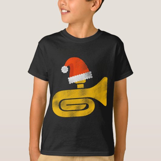 T-shirt Bande Marching Funny Tuba (Devant)