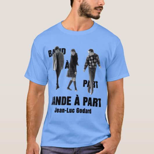 T-shirt Bande part Jean Luc Godard (Devant)