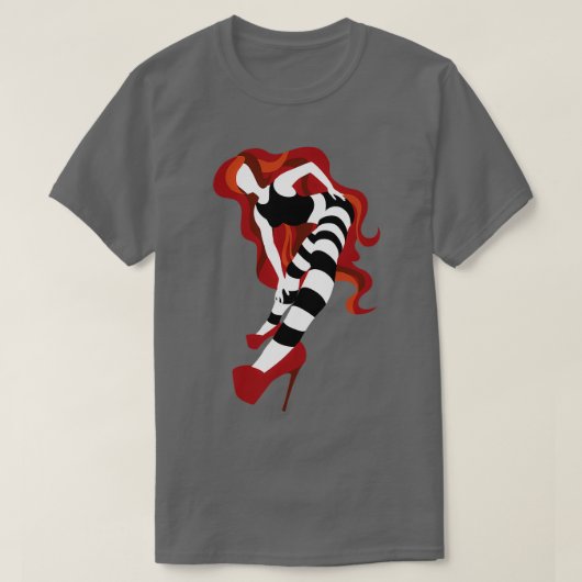 T-shirt Bande rouge (Design devant)