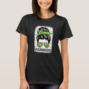 T-shirt Bandeau de chignon désordonné Grand-mère Soutien F