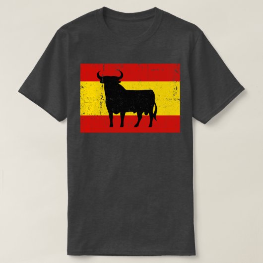T-shirt Bandera de Espaa Toro de Osborne (Design devant)