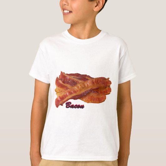 T-shirt Bandes de Bacon (Devant)