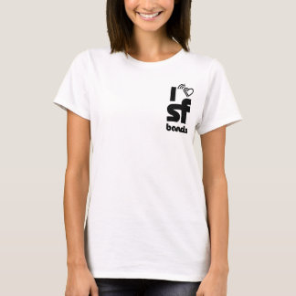 T-shirt Bandes de sf du coeur I