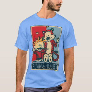T-shirt Bandes dessinées Calvin et Hobbes drôles
