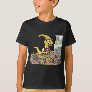 T-shirt Bandes dessinées de dinosaures nerds Figurines de