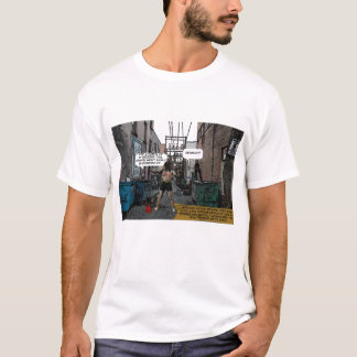 T-shirt bandes dessinées de femme de spandex
