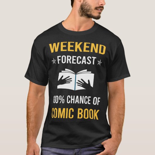 T-shirt Bandes dessinées de week-end Comics (Devant)