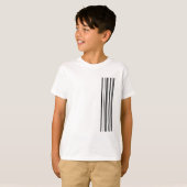 T-shirt Bandes noires (Devant entier)