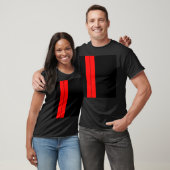 T-shirt Bandes Red Racing (Unisexe)