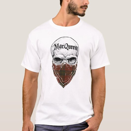 T-shirt Bandit de tartan de MacQueen (Devant)