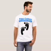 T-shirt Bandit libre de Colton - de TheBarefoot (Devant entier)