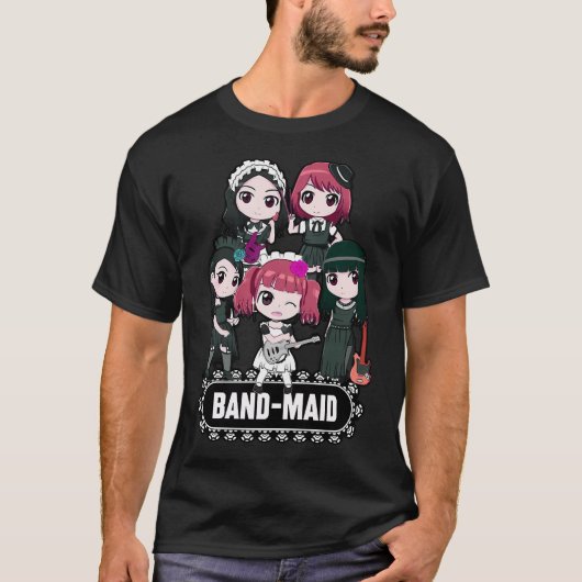 T-shirt Bandmaid Pop (Devant)