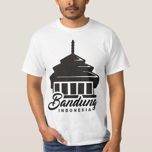 T-shirt Bandung - Indonésie (Devant)