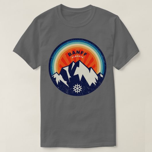 T-shirt Banff (Alberta) (Design devant)