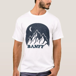 T-shirt Banff Alberta Journée du Canada Montagnes Camping