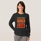 T-shirt Bang Bang Niner Cool de football (Devant entier)