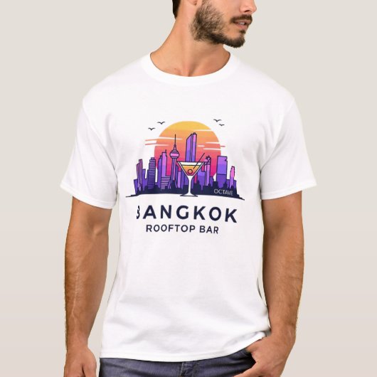 T-SHIRT BANGKOK ROOFTOP BAR (Devant)