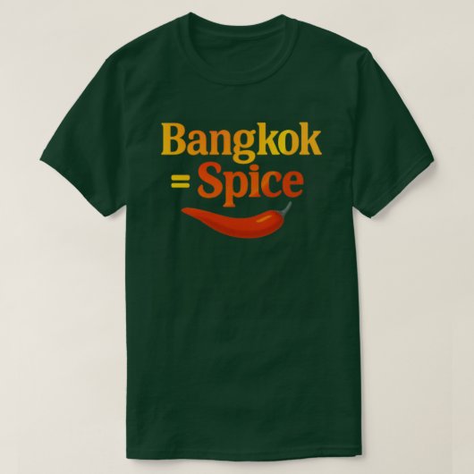 T-shirt Bangkok = Spice (Design devant)
