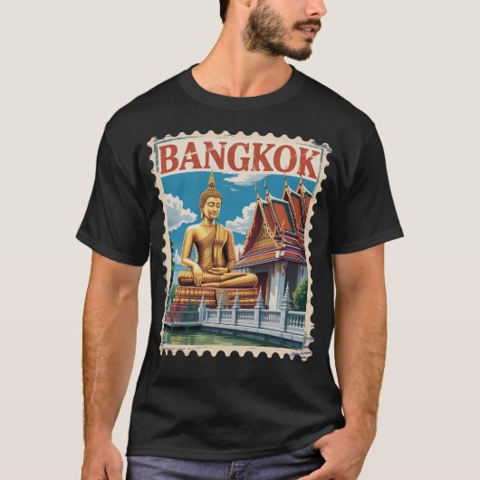 T-shirt Bangkok Thaïlande Voyages (Devant)