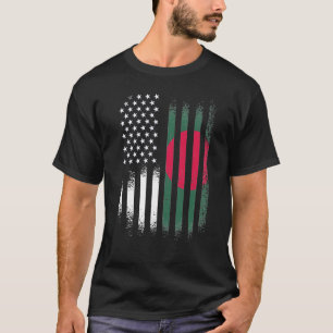 T-shirt Bangladesh Mois du patrimoine américain Bangladesh