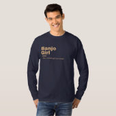 T-shirt Banjo Girl - Banjo  (Devant entier)