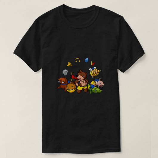 T-shirt Banjo Kazooie Classic (Design devant)
