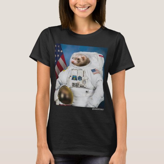 T-shirt Banjo l'astronaute Ferret Tee (Devant)