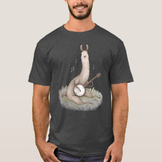 T-shirt Banjo Llama gift gift